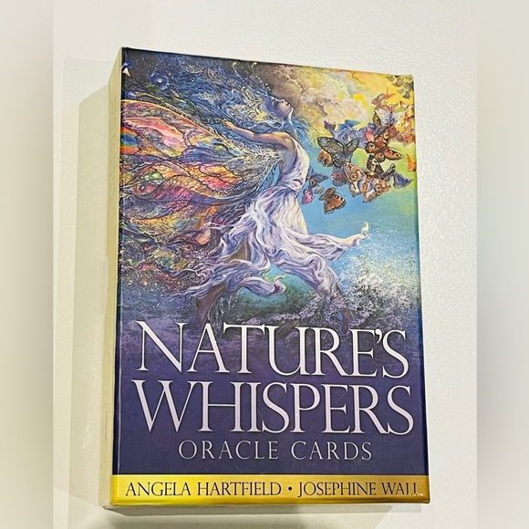 Other - NATURE'S WHISPERS Oracle Cards by Angela Hartfield & Josephine Wall, 2021 boxed